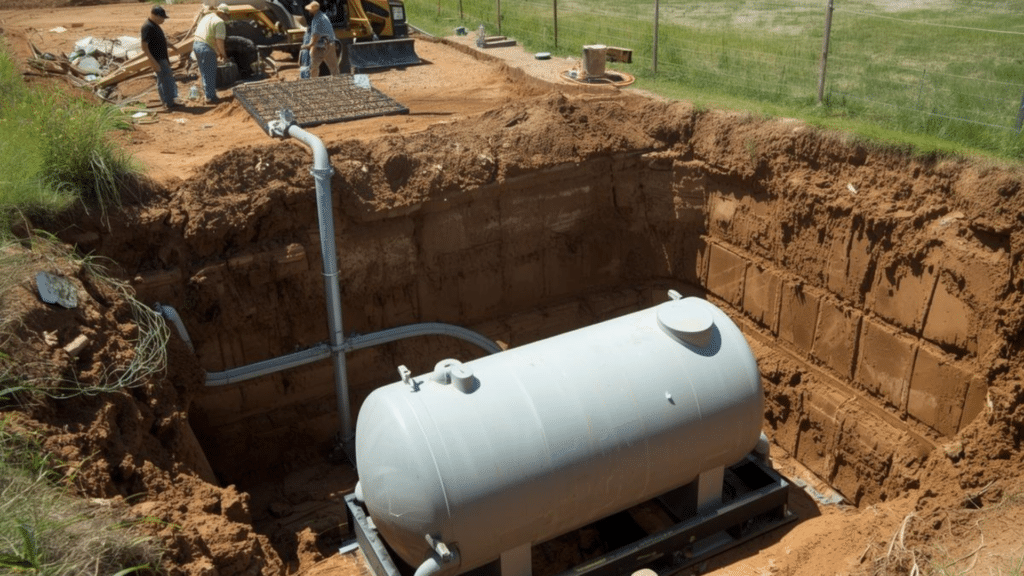 Leading Septic Tank Installation
